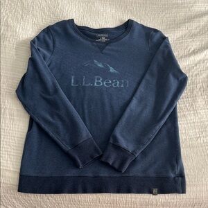 L.L. Bean Women's Navy Sweatshirt